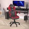 Flash Furniture Red LeatherSoft Gaming Chair - Skate Wheels CH-00095-RED-RLB-GG - alternate 4
